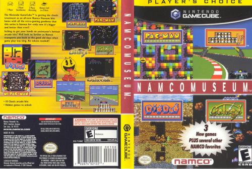 Namco Museum Cover - Click for full size image